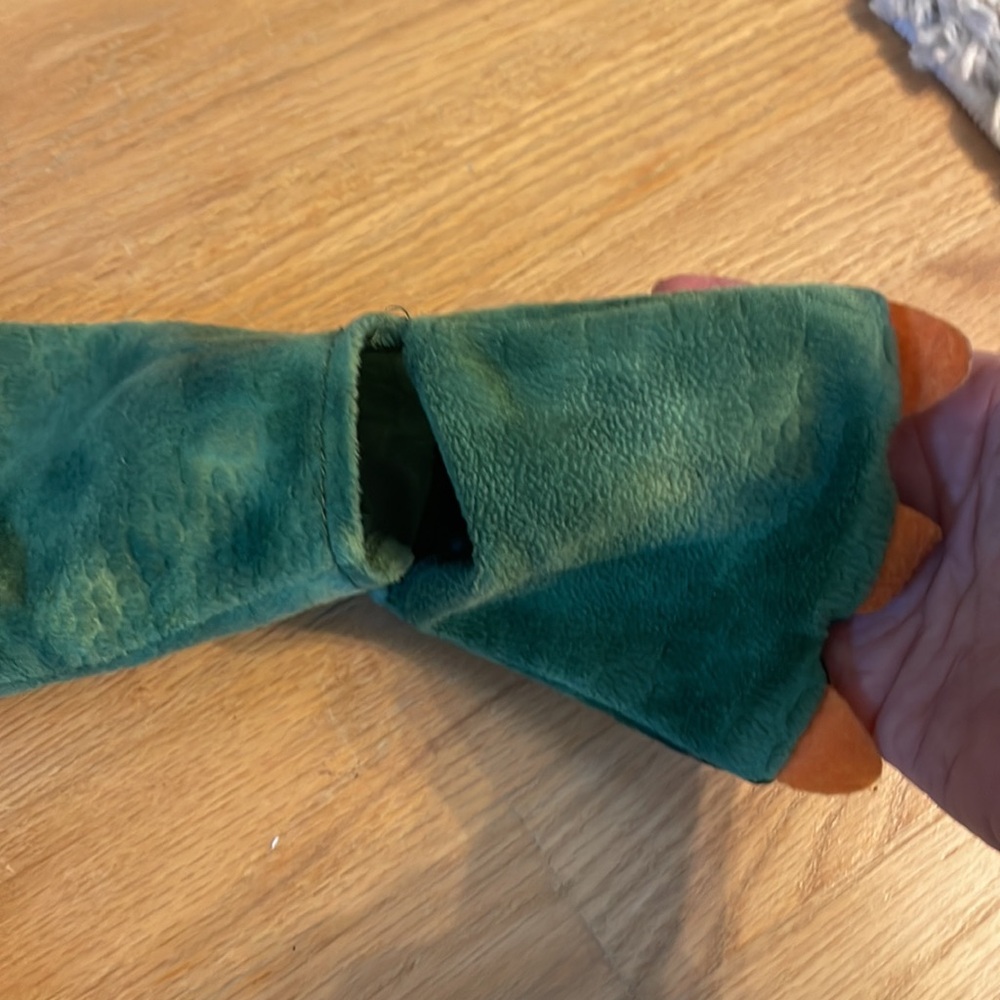 Infant Baby Toddler Green Dinosaur Dragon Costume, full zip, size 12 mo - Picture 8 of 11